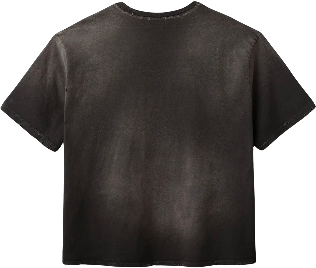 Gold+Vintage Raspberry Hills Code 77 Black Tee - Image 2