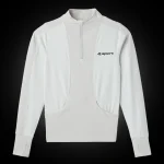 GV GALLERY RASPBERRY HILLS WOMENS COMPRESSION HALF ZIP