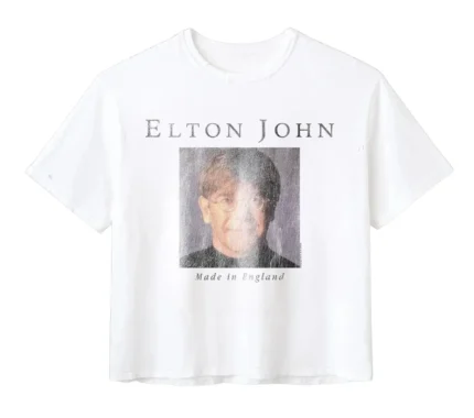 Gold+Vintage Gallery Raspberry Hills 'Elton John' Tee