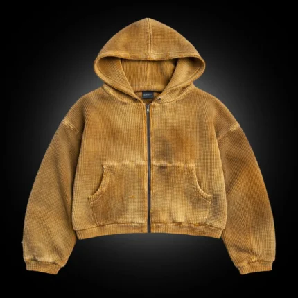 Raspberry Hills WAFFLE THERMAL ZIP UP