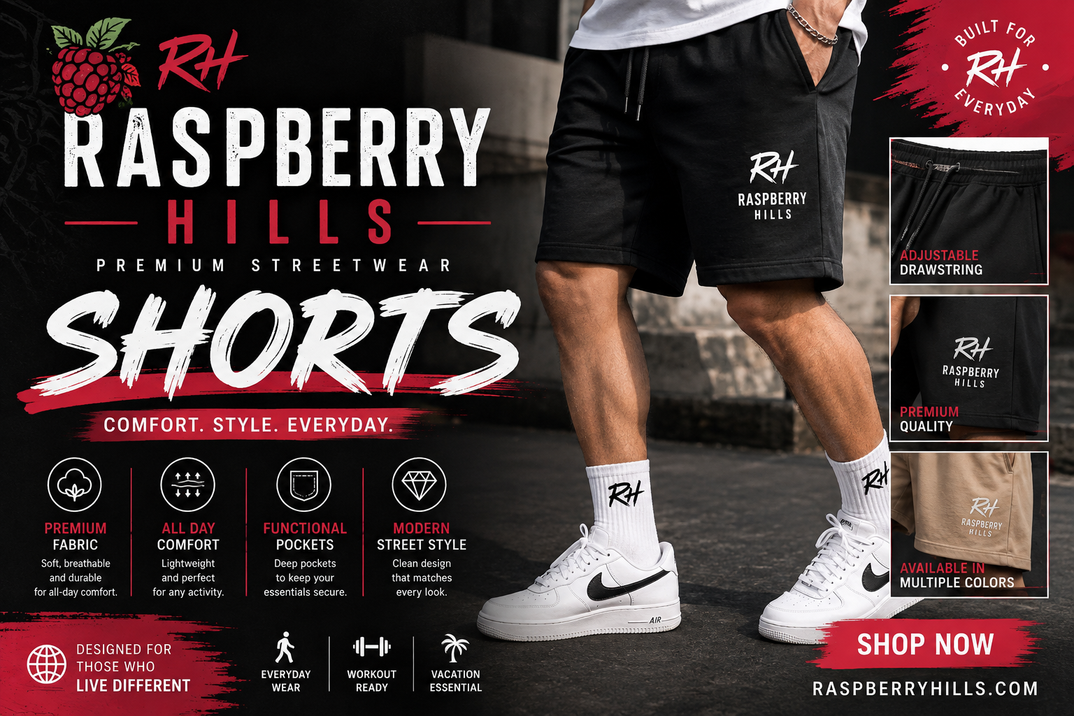 Easy Ways to Style Raspberry Hills Shorts